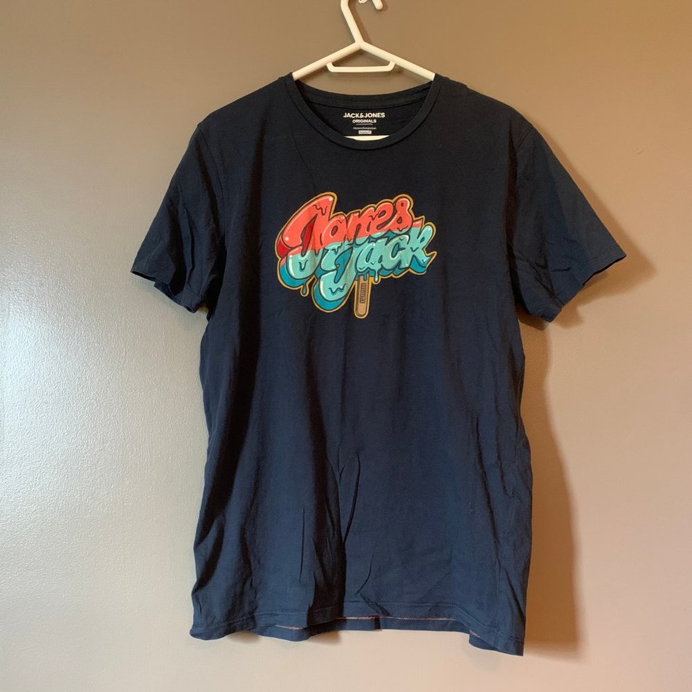 Jack and Jones Navy Blue T-shirt